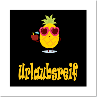 Urlaubsreif Posters and Art